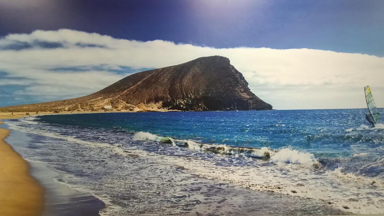 Apartamento Bonito piso con piscina, playa la Tejita Exterior foto